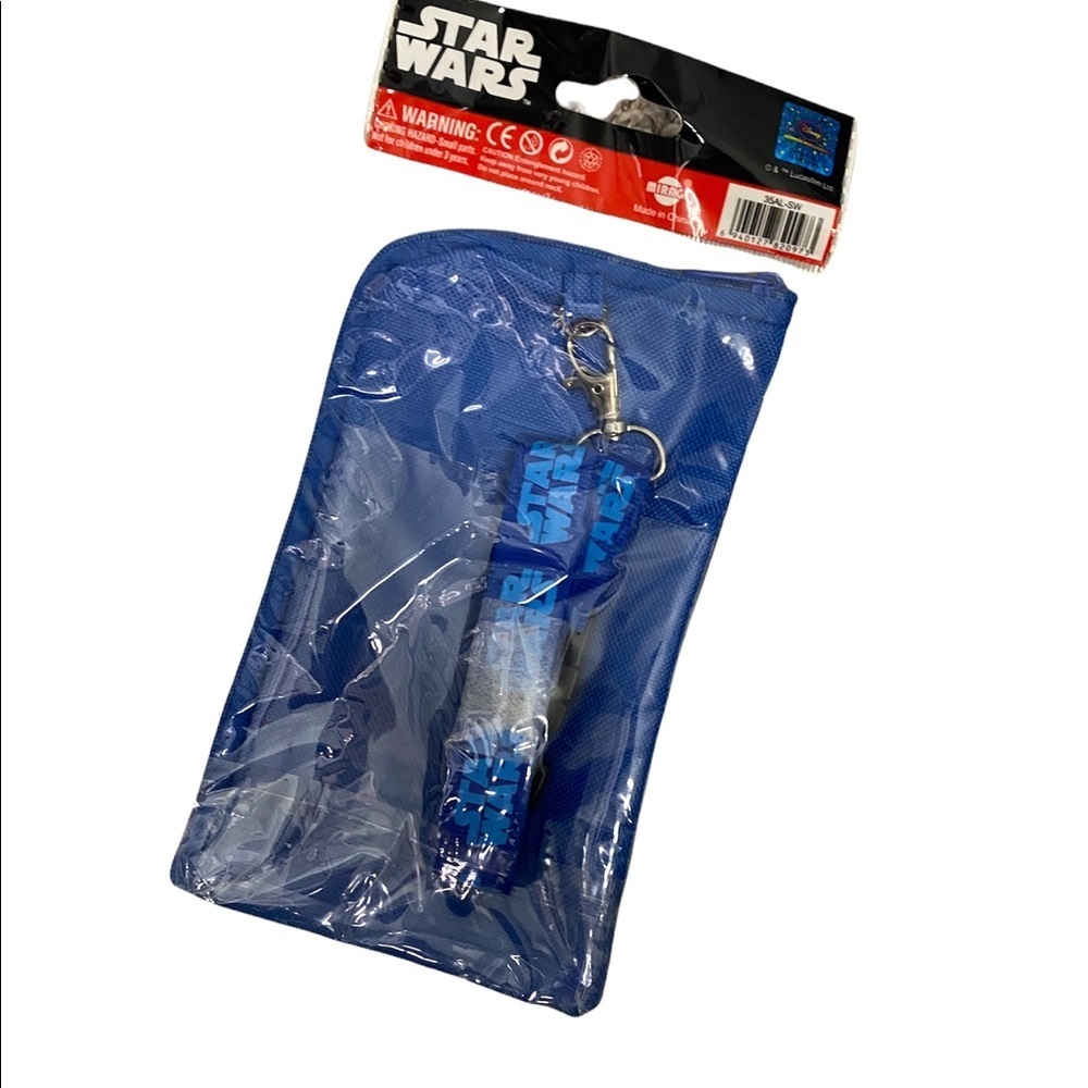 Star Wars Disney BB8 Droid Lanyard Pouch NWT - Picture 2 of 2
